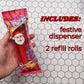 PEZ Christmas Candy Assorted Character Dispensers with Refills, Pack of 3