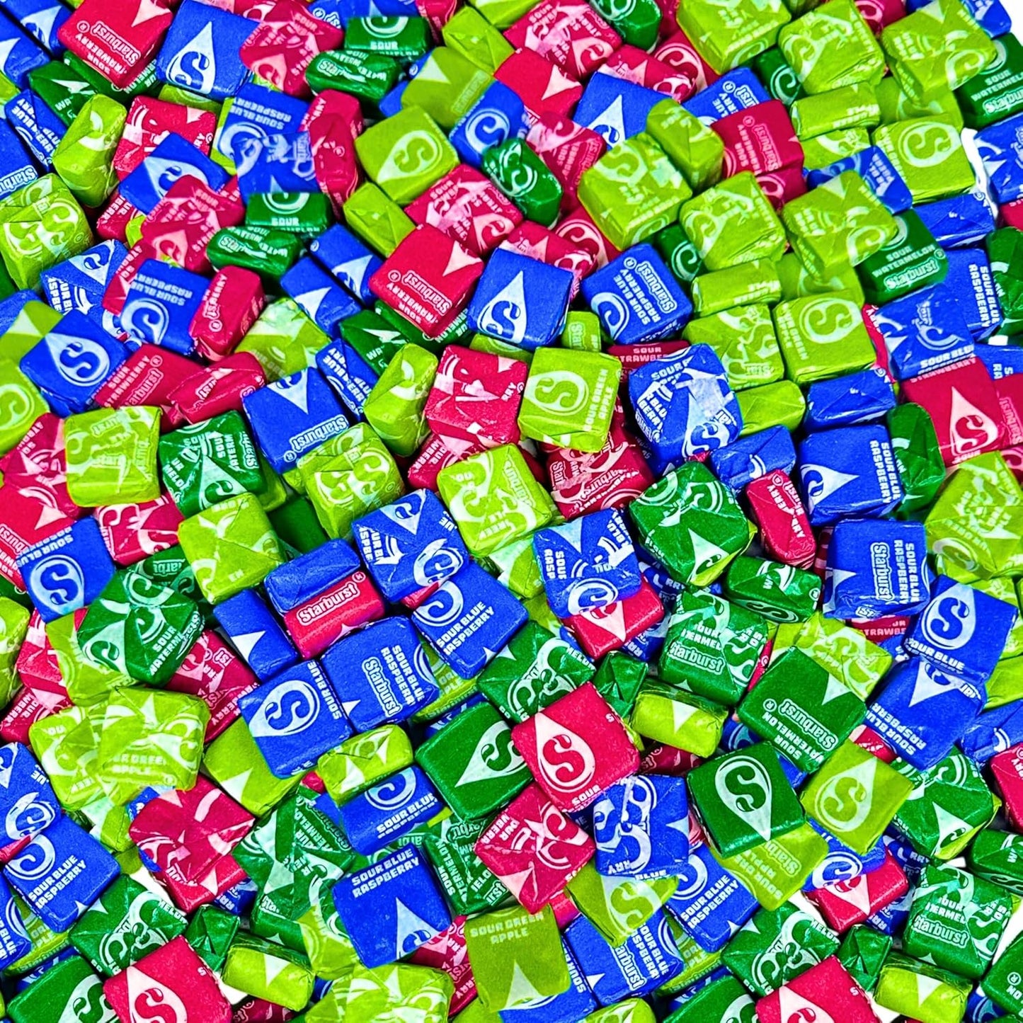 Starburst Sour Fruit Chews, 1.5 Lb, Individually Wrapped