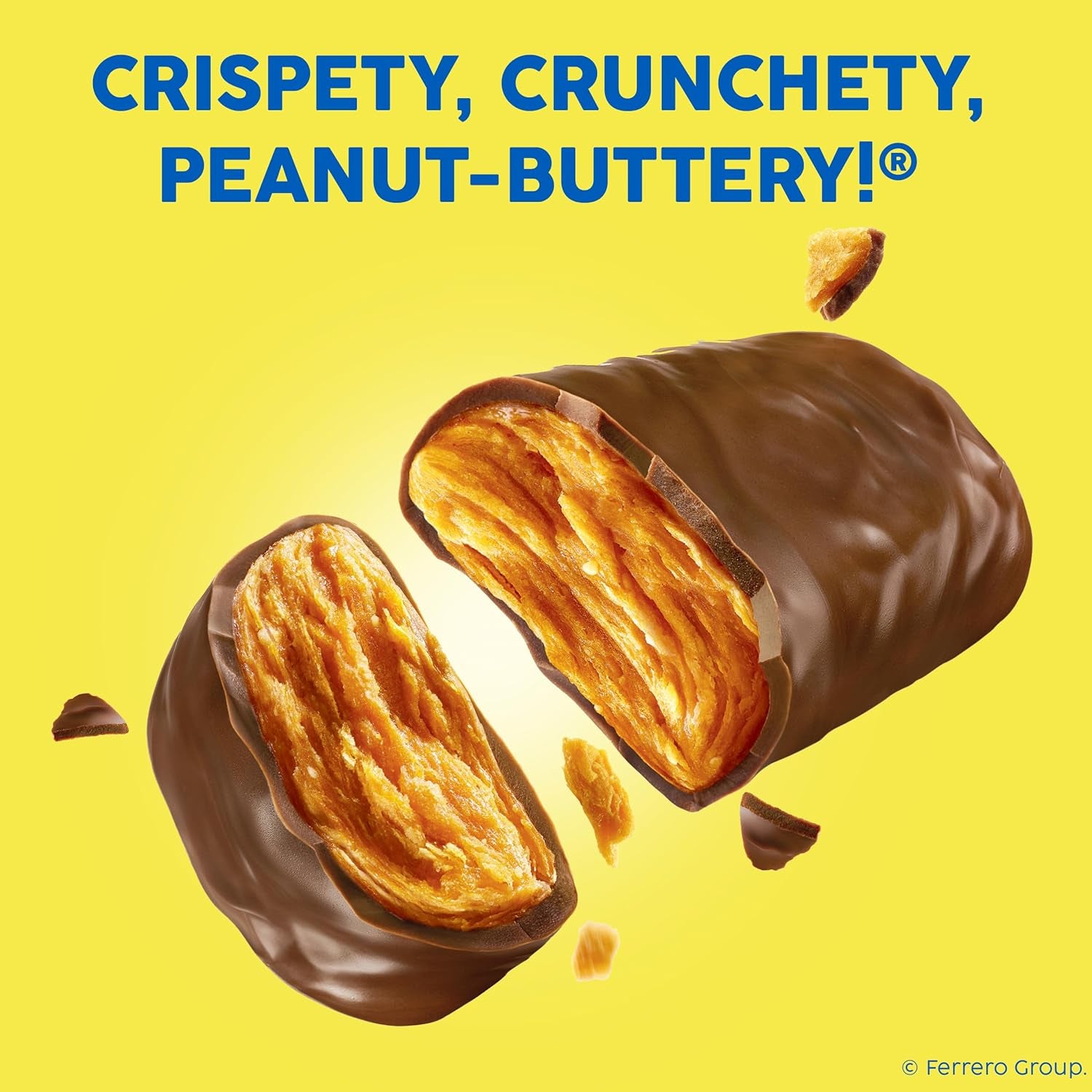 Butterfinger Full Size Candy Bar, 18 Count, Crispety Crunchety Peanut-Buttery