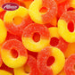 Albanese Candy, Gummi Peach Rings, 7-Ounce Bag, Pack of 12