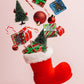 Fruidles Rich Christmas Chocolate Presents Squares Design, Smooth & Creamy Chocolate Presents (Half-Pound)