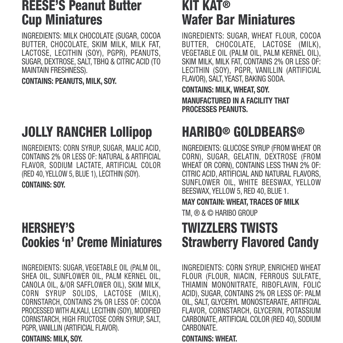 Hershey Assorted Halloween Chocolate and Candy Variety Pack, 98.54 Oz
