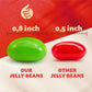 Jelly Beans, Chewy Candy, Assorted Flavors, 2 Lb Bag | Lemon, Lime, Cherry, Orange, Strawberry, Pineapple, Grape, Licorice