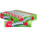 Airheads Full-Size Candy Bars, Taffy Candy Pack, Individually Wrapped Bulk Candy, Watermelon Flavor, 36 Count Box