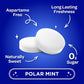 PUR Mints, Polar Mint, Xylitol Mints, No Artificial Flavor, 65 Count 