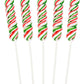Holiday Twist Lollipops (12 Count) – Red, White & Green, Individually Wrapped, Gluten-Free, Vegan, Dairy-Free Christmas Candy