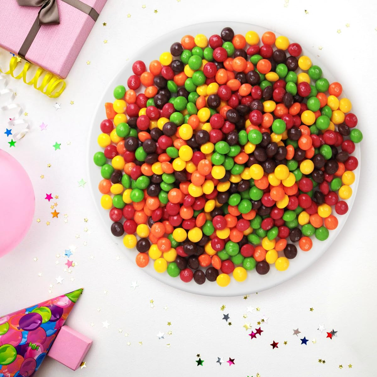 Chewyskittles Bulk Candy 4 Lb Bag, Original Fruity Candy for Parties 