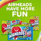 Airheads Xtremes Belts Candy, Chewy Candy Package, Rainbow Berry Fruit Flavor, 3 Ounces (12-Pack)