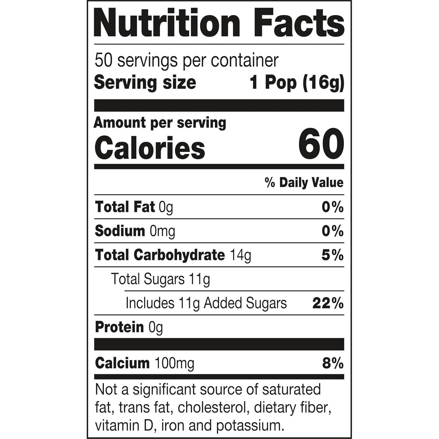 Charms Blow Pop Single Flavor Bag, Watermelon, 50 Count (Pack of 1)