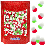Fruidles Christmas Juju Jelly Drops, Delicious Gummy Candy, Gluten-Free, Fun and Festive Holiday Snacking (Half-Pound)