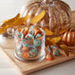 Thanksgiving Candy Foil Wrapped Milk Chocolates 1 Lb - Fall Themed Milk Chocolate Candy - Approx 100 Pieces