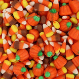 Autumn Mix Candy Corn with Pumpkins, Bulk Mellowcreme, 1 Lb
