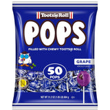 Tootsie Pops Grape Flavored Lollipops, 50 Count, 1.95Lb (Pack of 1)