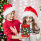 Fruidles Rich Christmas Chocolate Presents Squares Design, Smooth & Creamy Chocolate Presents (Half-Pound)