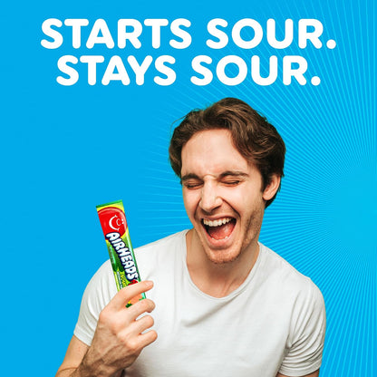 Airheads SOUR Candy Bars, Sour Watermelon Punch Flavored, Bulk, Pack of 36 Bars.