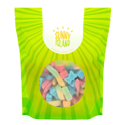 Gummy Candy Mix, Fruit Flavored Sour Candy, Sour Gummies, 2 Lb Bag