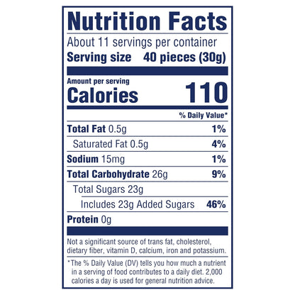 Sweetarts Mini Chewy Candy, Mixed Fruit Flavors (Cherry, Grape, Lemon, Apple & Orange), Sweet & Tart Chewy Candy, 12 Oz Bag