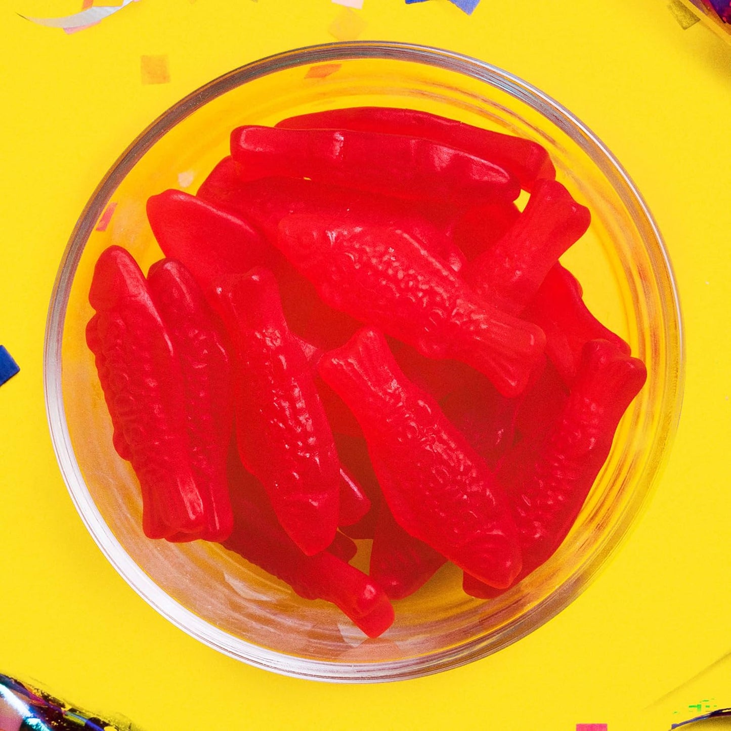 SWEDISH FISH Soft & Chewy Gummy Candy, Bulk Candy, 5 Lb