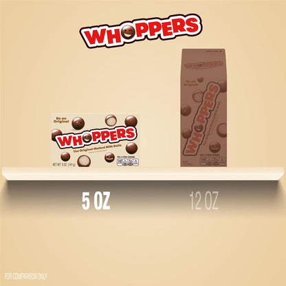Whoppers, Malted Milk Balls Candy Box, 5 Ounce