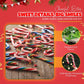 Christmas Candy Canes Assorted Flavors, Tutti Frutti, Blue & White Peppermint Sticks, Red Cherry Mix – 100 Count