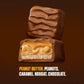SNICKERS Peanut Butter Squared Singles Size Chocolate Candy Bars Individually Wrapped Chocolate 18-Count Box