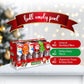 40 Pack Christmas Lollipops - Individually Wrapped Holiday Themed Suckers - Strawberry, Green Apple, Orange, Tutti-Frutti Delicious Flavors