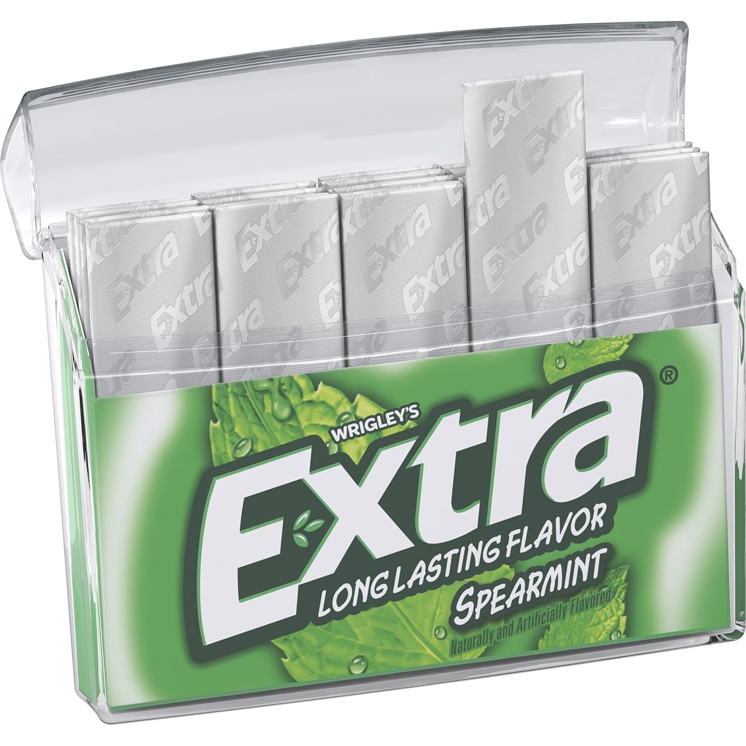 EXTRA Spearmint Sugar Free Chewing Gum Mega Packs - 35 Stick (Pack of 6)