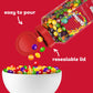 SKITTLES Original Chewy Fruity Rainbow Candy 30Oz Resealable Bulk Candy Jar