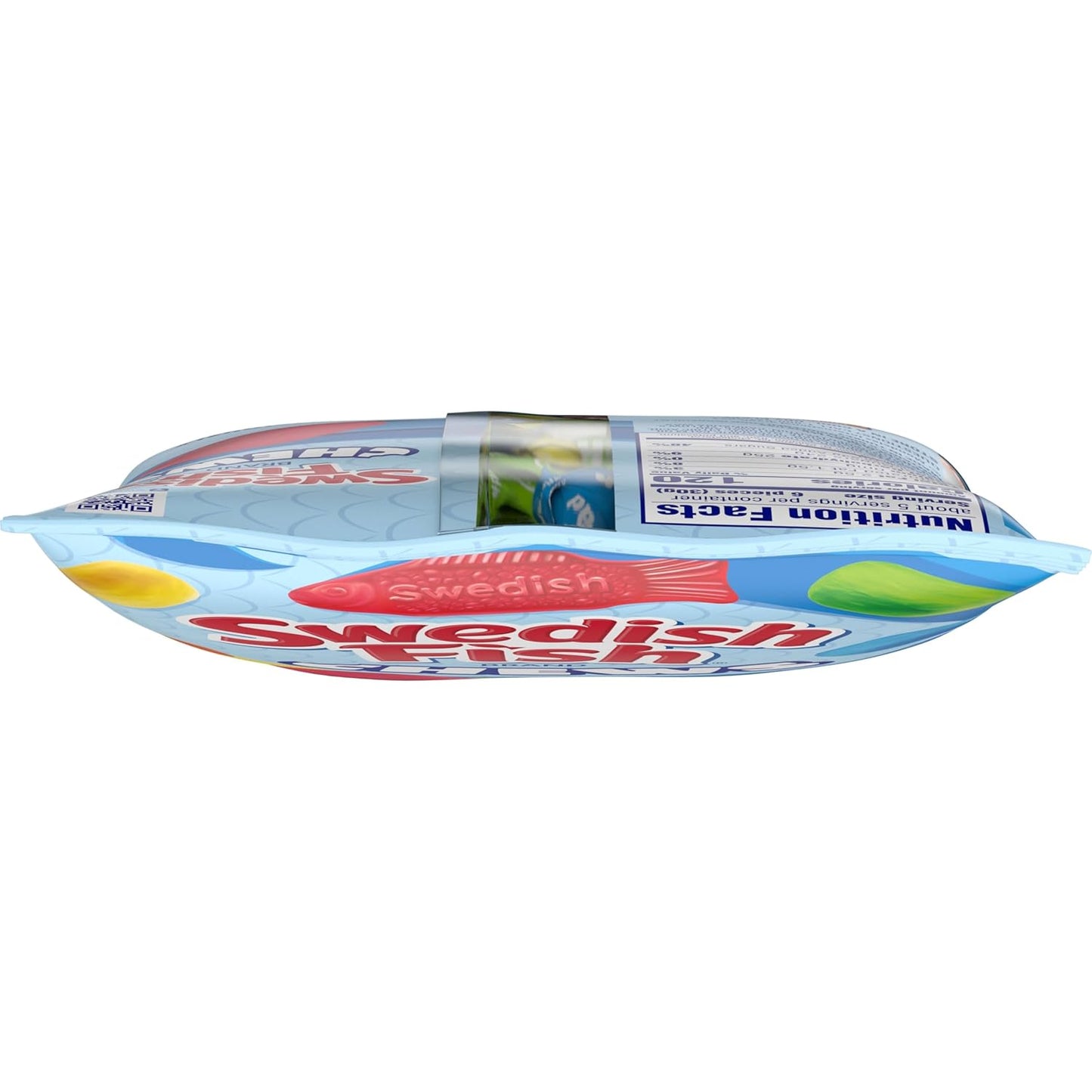 SWEDISH FISH Chews Soft & Chewy Candy, Bulk Candy, 12-5.12 Oz Bags