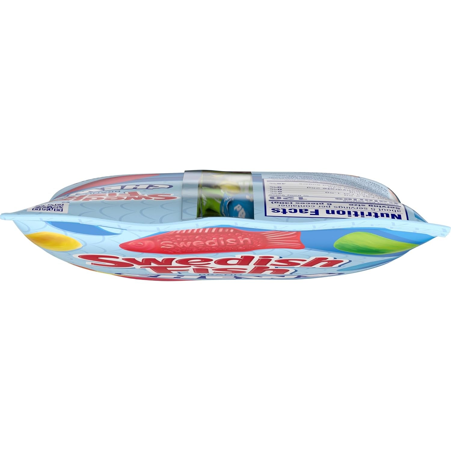 SWEDISH FISH Chews Soft & Chewy Candy, Bulk Candy, 12-5.12 Oz Bags