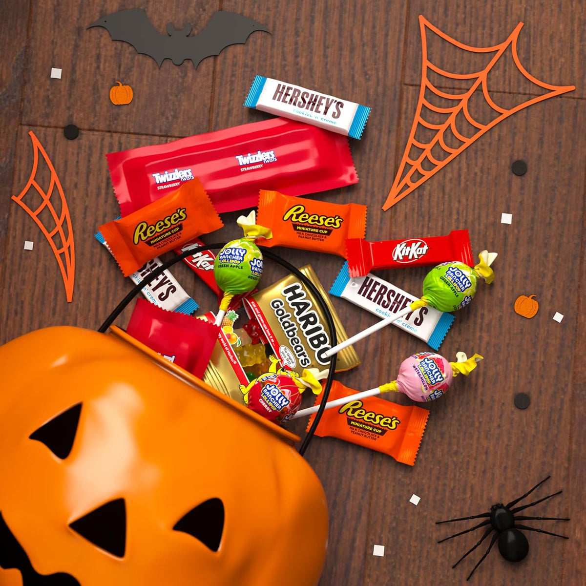 Hershey Assorted Halloween Chocolate and Candy Variety Pack, 98.54 Oz