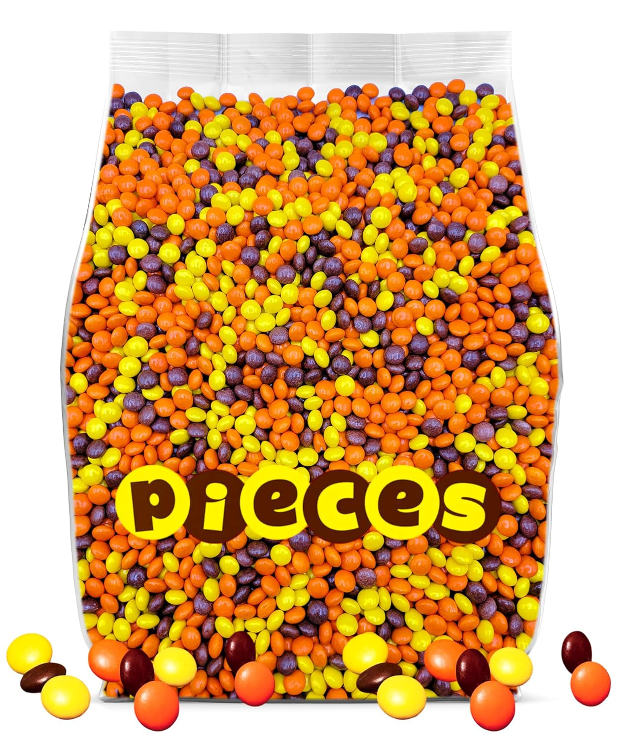 Reese Pieces Bulk Candy 5Lb - Peanut Butter Candy in a Crunchy Shell
