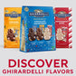 GHIRARDELLI Limited Edition Holiday Chocolate Snowmen Assortment, 10.2 Oz Bag – Festive Mix of Milk, Dark & Peppermint Bark Candy for Gifting