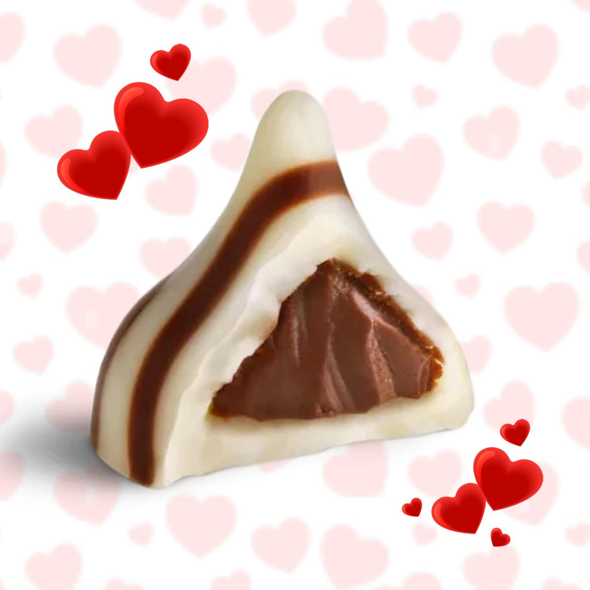 Milk Chocolate Hugs Candy - 1 Pound Individually Wrapped Chocolate Candy - Approx 100 Pieces